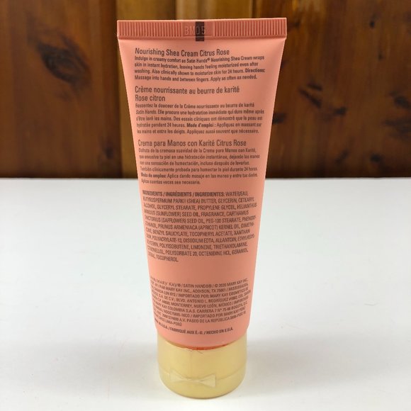 NEW - Mary Kay Satin Hands Nourishing Shea Hand Cream Healing Wellness - Picture 2 of 5